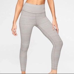 BRAND NEW WITH TAGS Athleta high rise Jacquard Chaturanga leggings size med
